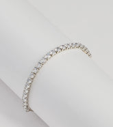 Unforgettable Shine Cubic Zirconia Slider Bracelet